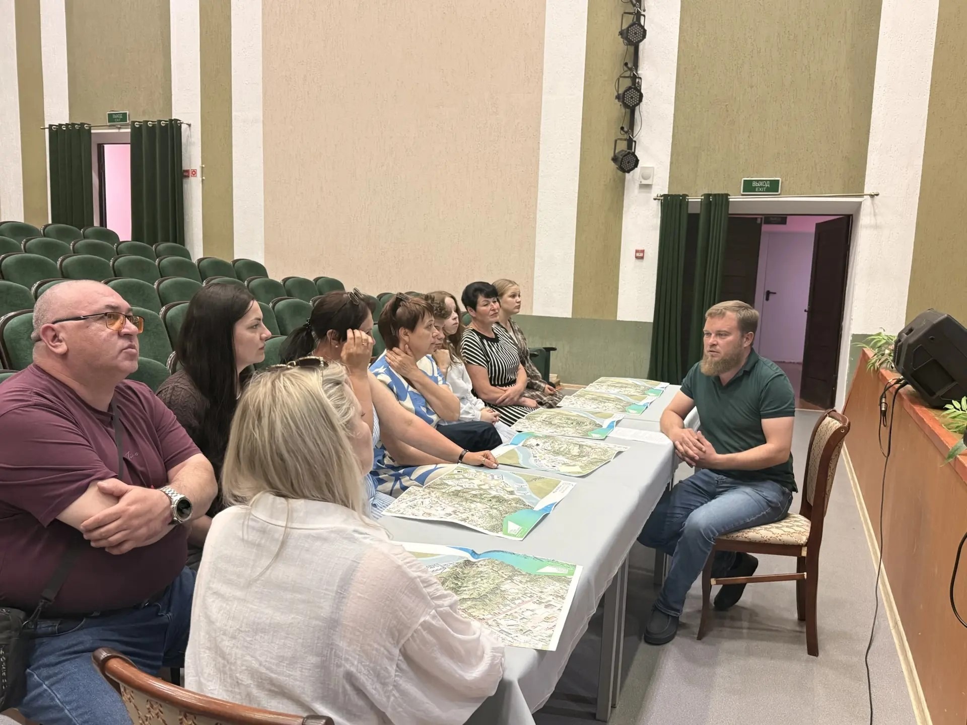 Презентация концепции благоустройства.