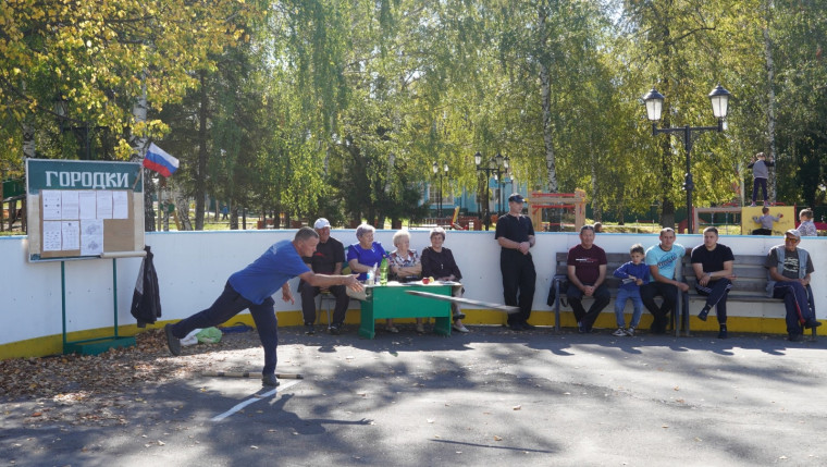 Соревнования по городошному спорту!.