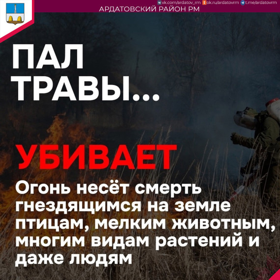 МЧС по Республике Мордовия предупреждает!.